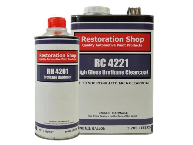 Complete Medium Gallon Kit Brilliant Silver Firemist Urethane Basecoat Clearcoat Car Paint K12137