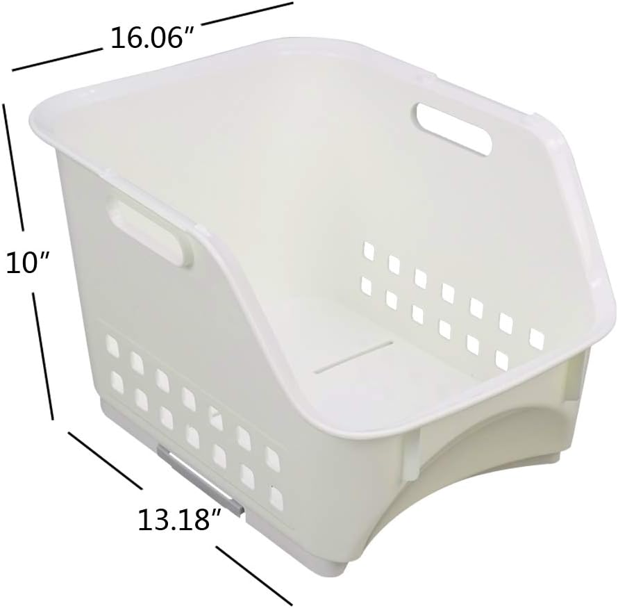 5 Pack Stackable Storage Baskets K946892