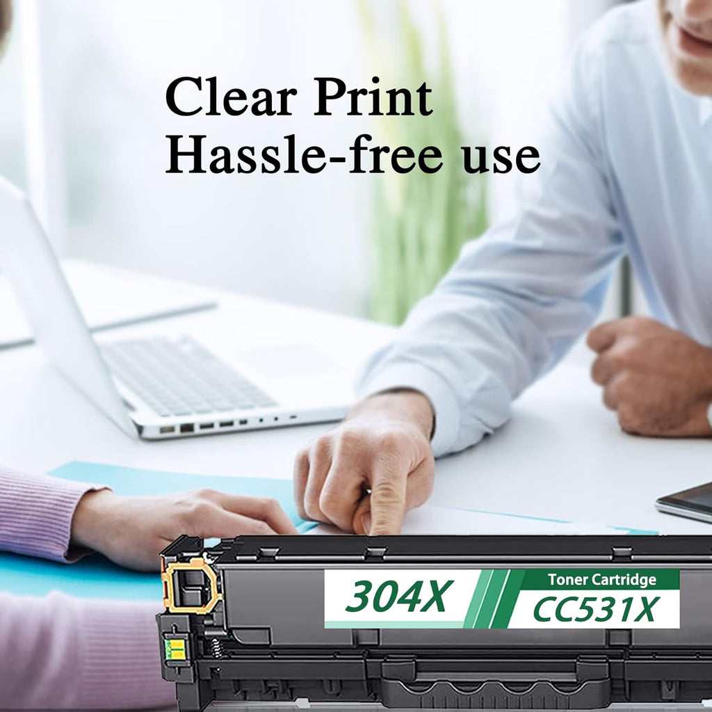 3 Pack High Yield Toner Cartridge for HP CP2025 CM2320 Printer O438