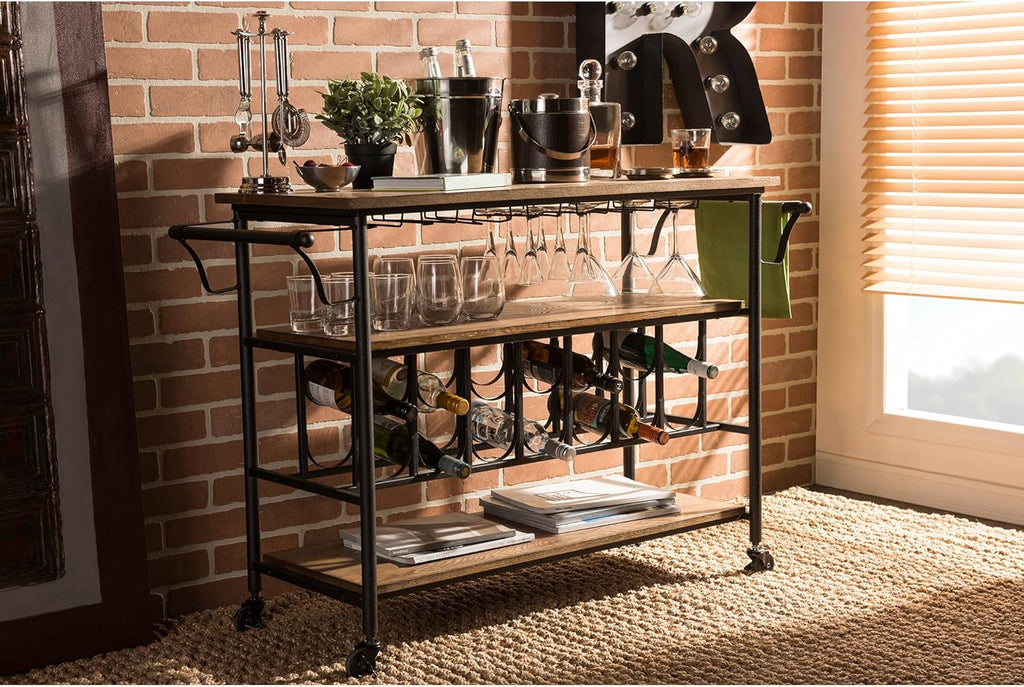 Serving Cart, Black T11090