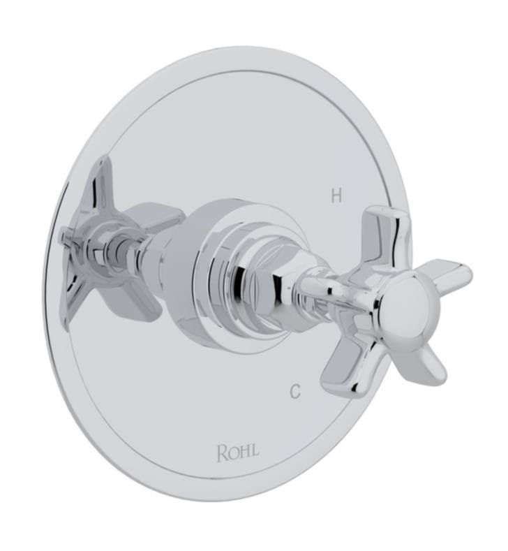 Tuscan Brass Pressure Balance Trim with Lever Handles K183934