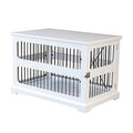 White Pet Crate G2263
