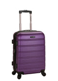 Purple Expandable ABS Carry On W203