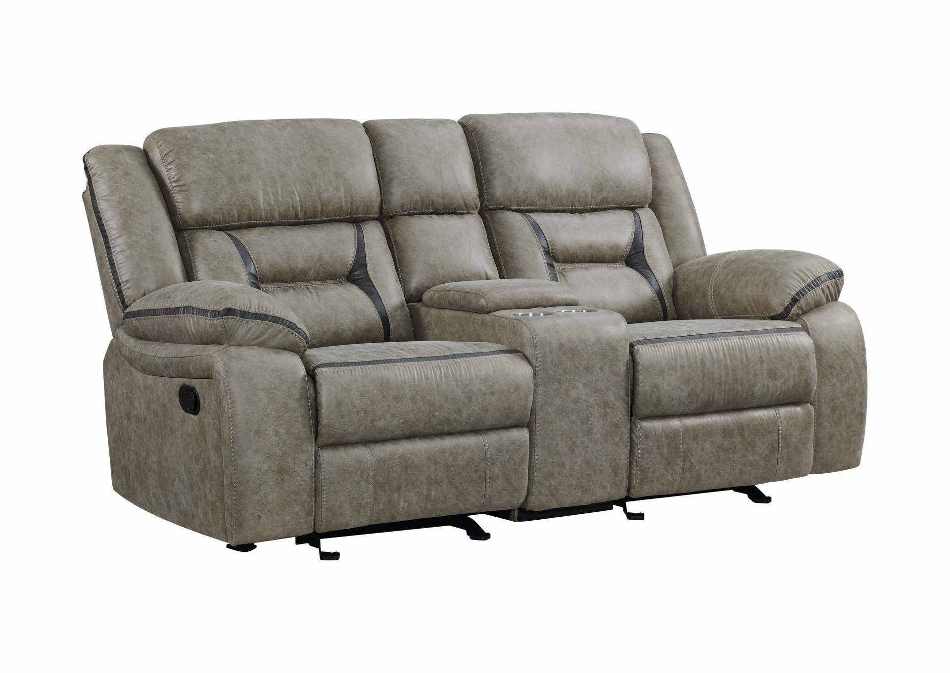 Faux Leather Loveseat Z721893