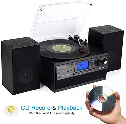 Bluetooth Record Player Turntable with Stereo Speaker X27010