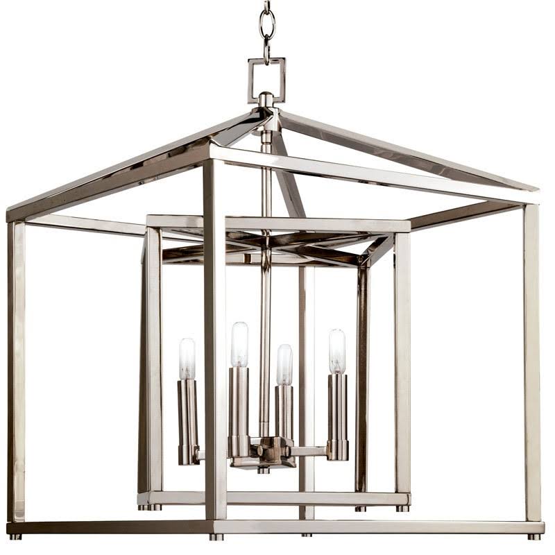 17x22 Wide 4 Light Candle Style Chandelier with Oil Rubbed Bronze W188