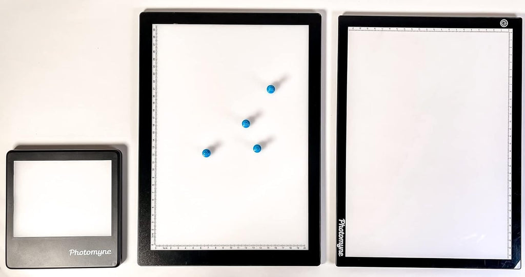 Black Ultra-Thin Portable Light Pad for Slides and Film Negatives O682
