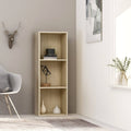 3-Tier Book Cabinet Sonoma Oak Chipboard L1947