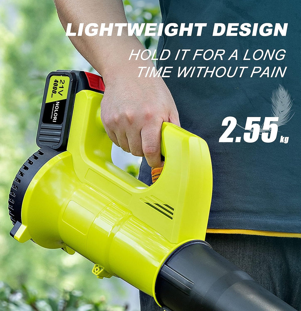 Cordless Handheld Leaf Blower with 20V 4.0Ah Battery, 130MPH N735