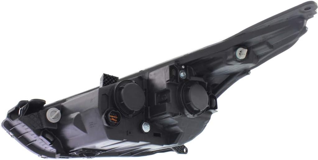 Hyundai Veloster Headlight Assembly 2012-2016 Passenger Side Multireflector with Bulbs S6172