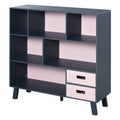 3-Tier Freestanding Child Bookcase with Open Shelves D32062
