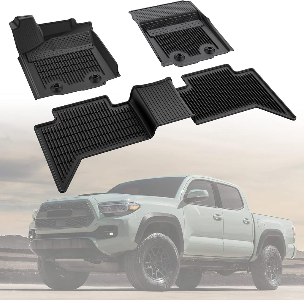 Black TPE Rubber Floor Mats Y51951