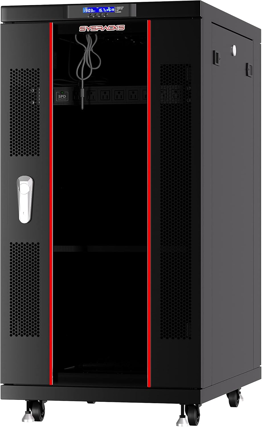 22 U Free Standing Network Rack Cabinet U1170