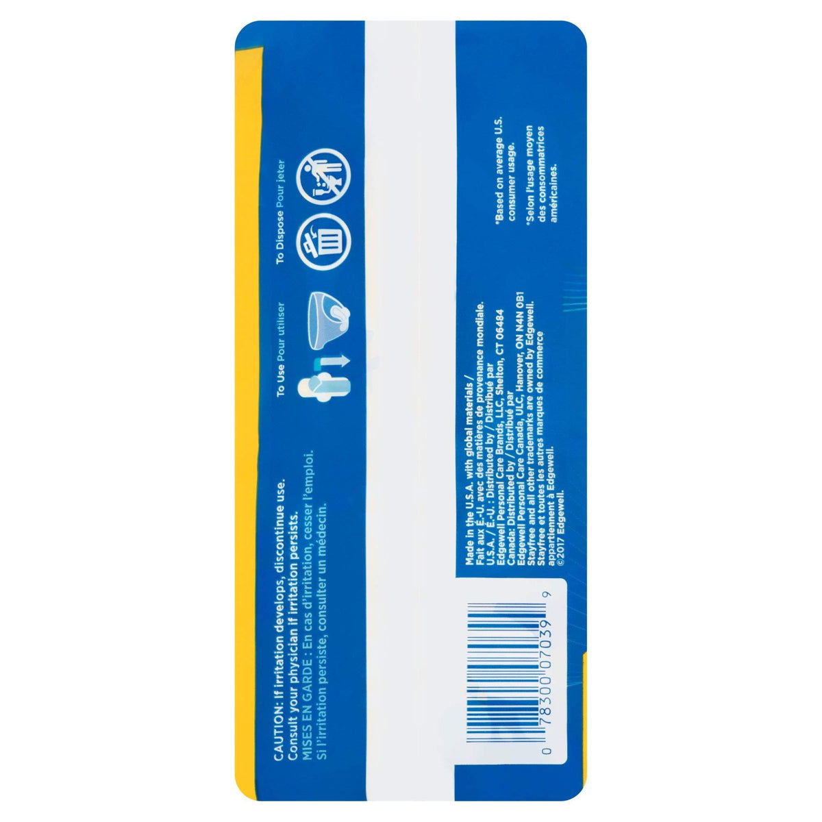 Ultra Thin Regular Wingless Pads, 44 Count (Pack of 4) Z72757