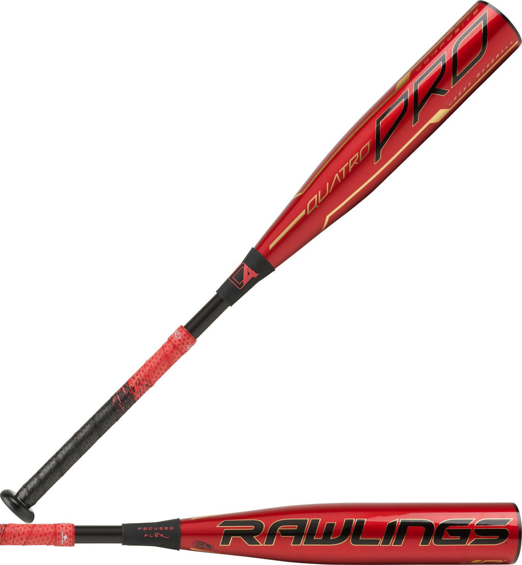2020 Rawlings Quatro Pro USSSA -10 Baseball Bat - 29 in G325