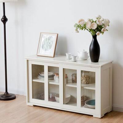 White 42x22 Wide Sideboard Y8861