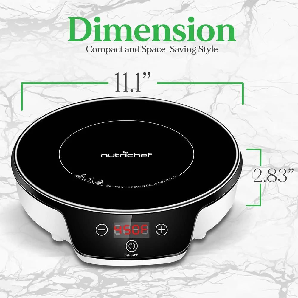 Portable Single Burner Cooktop with Digital Display N165