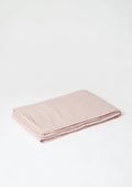 Ecru/Rose Organic Cotton Flat Sheet M376