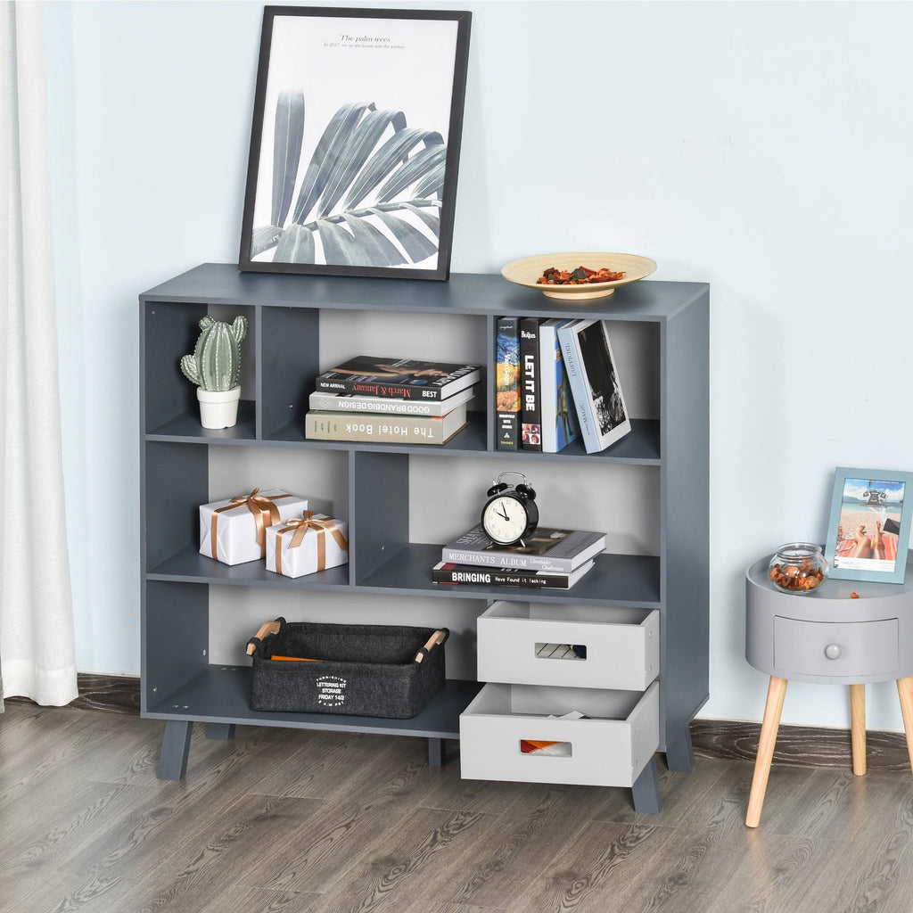 3-Tier Freestanding Child Bookcase with Open Shelves D32062