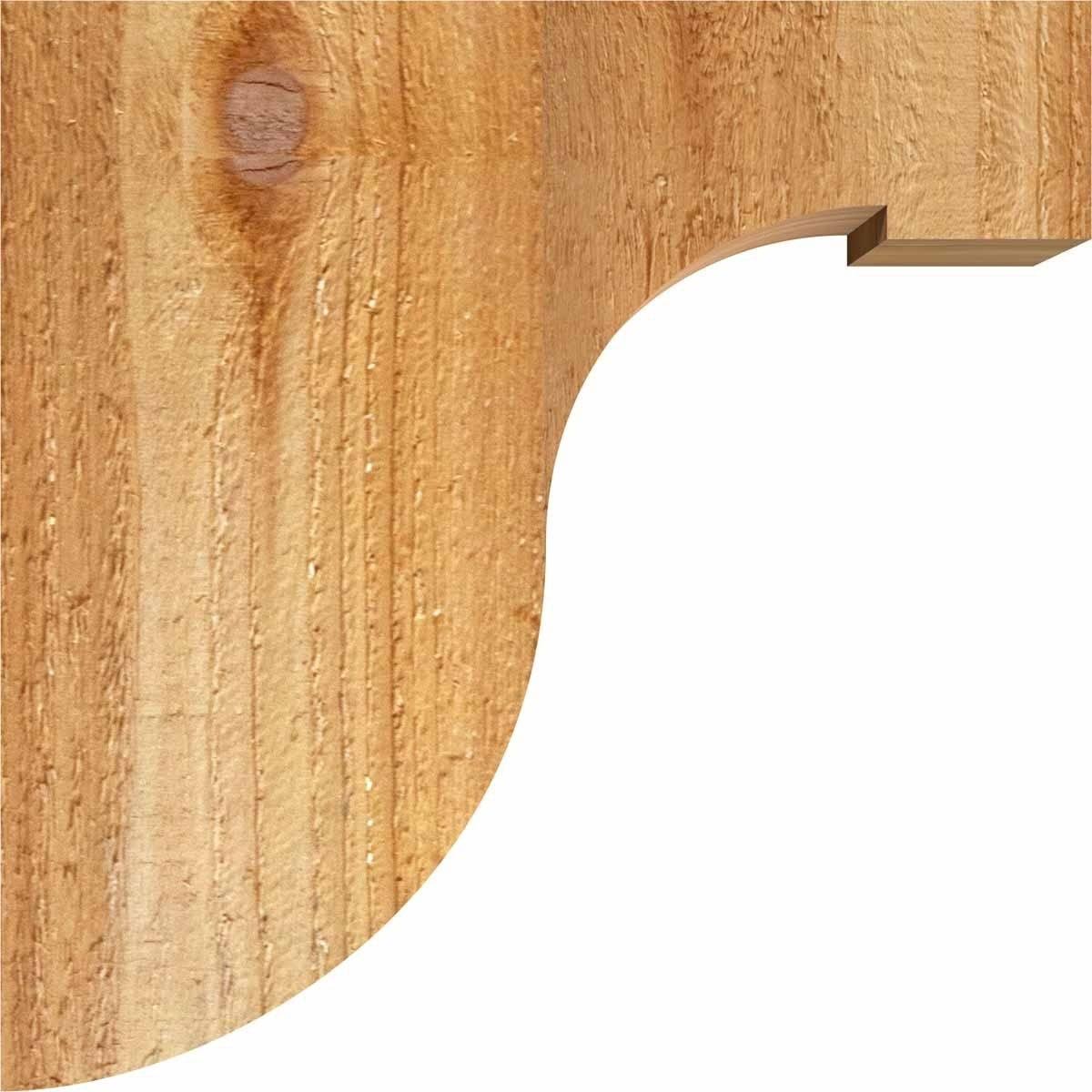 Rough Sawn Corbel, Western Red Cedar U24542