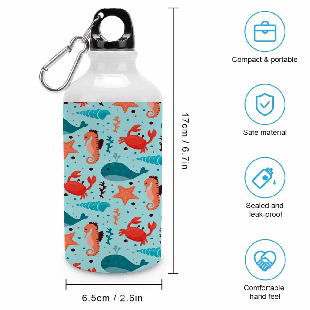 400ml Sport Aluminum Water Bottle with Twist Cap P49890
