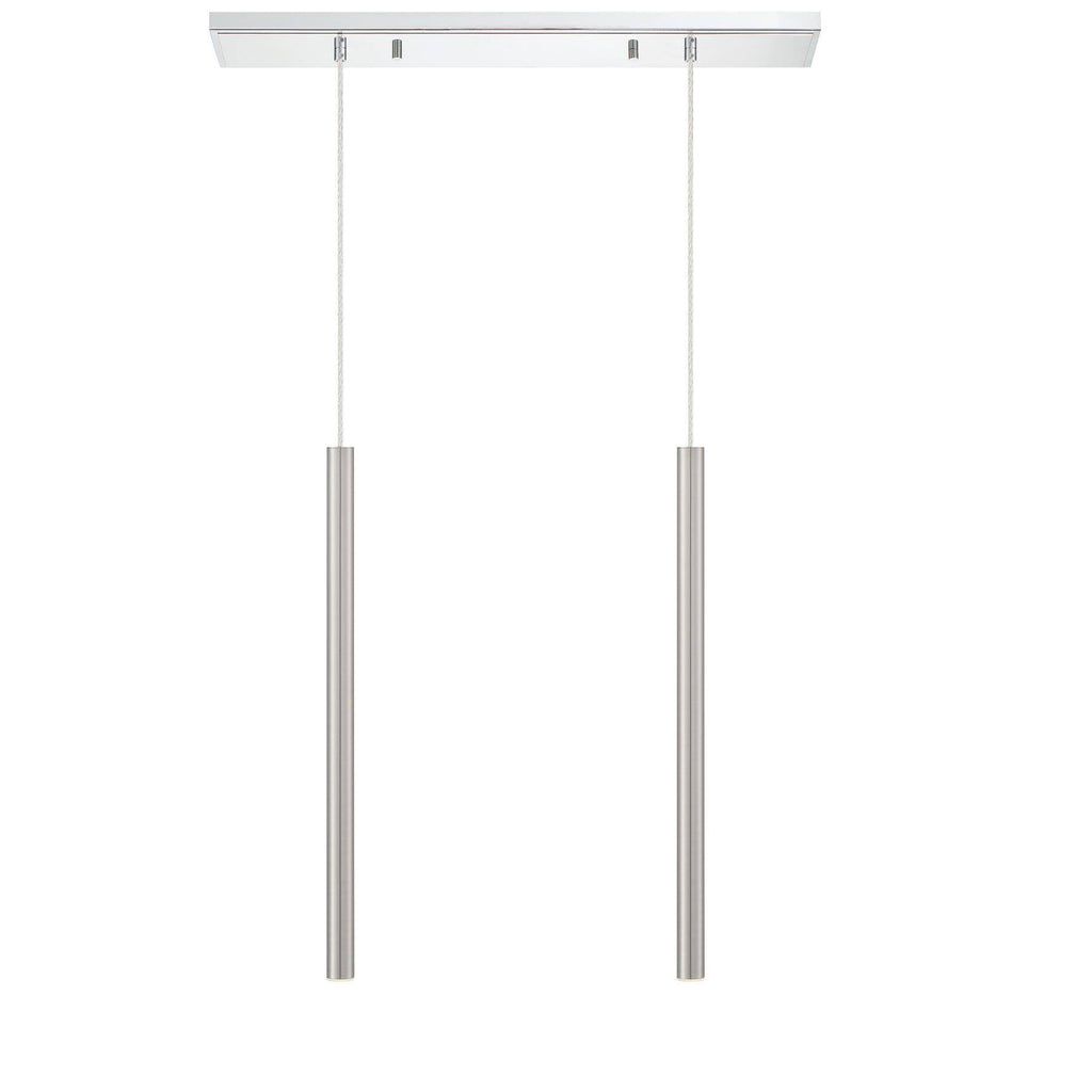 2 Light Chrome LED Island/Billiard Light U792