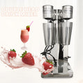 Double Heads Commercial Electric Milkshake Maker Smoothie Blender Stainless Steel 110V 18000RPM R451045