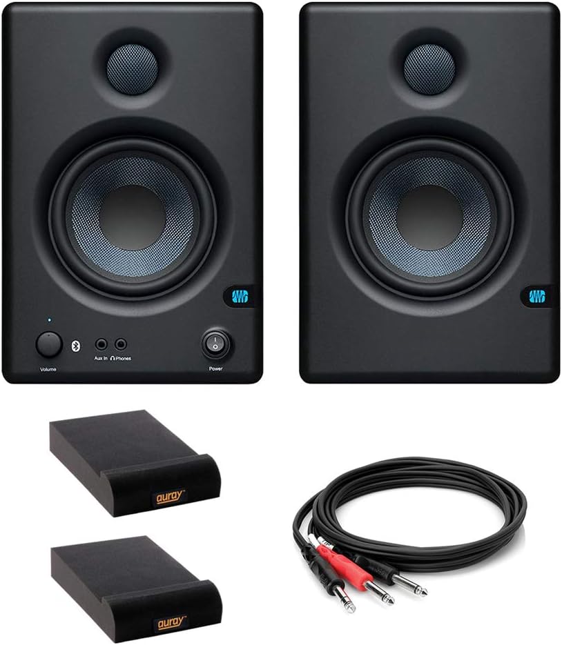 Bluetooth Media Monitors with Isolation Pad & Stereo Male Y-Cable T361688