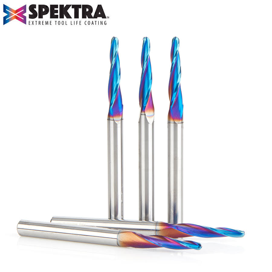 5-Pc CNC Spektra Carving 1/8 Dia G68327