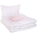 Twin Pink Microfiber Kid's Bed-in-a-Bag Bedding Set D2999