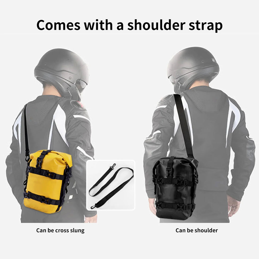 Motorcycle Frame Bag Full Waterproof 8L Z61404