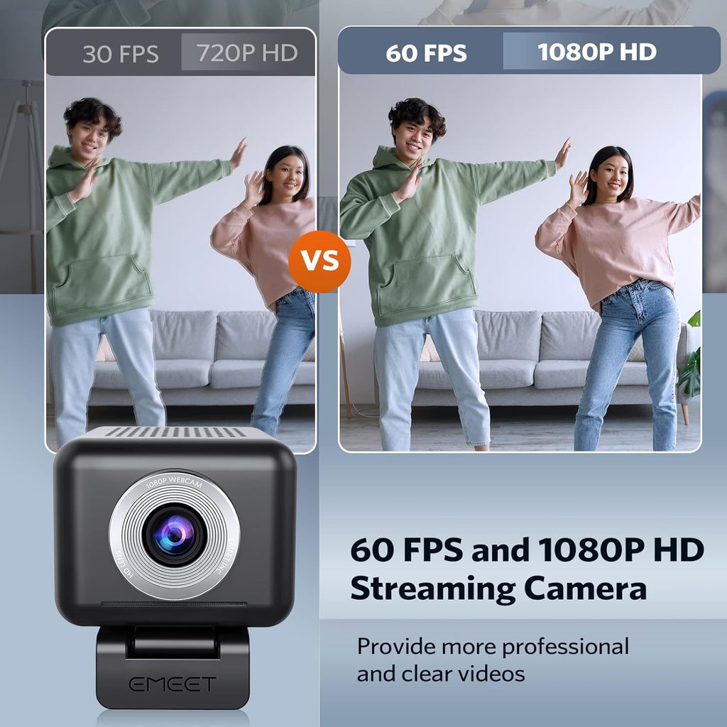 1080P 60FPS Webcam with Microphone and Speaker P57877