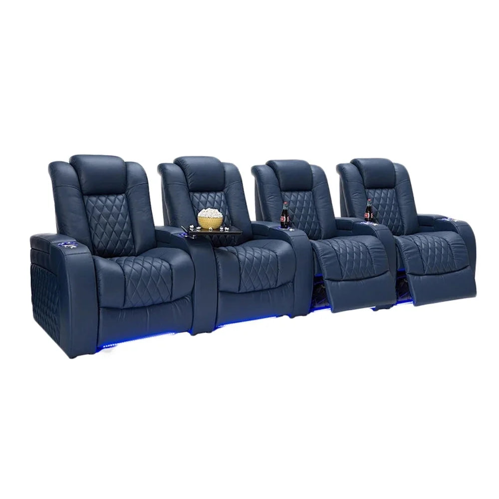Genuine Leather Electric Recliner Sofa N42145