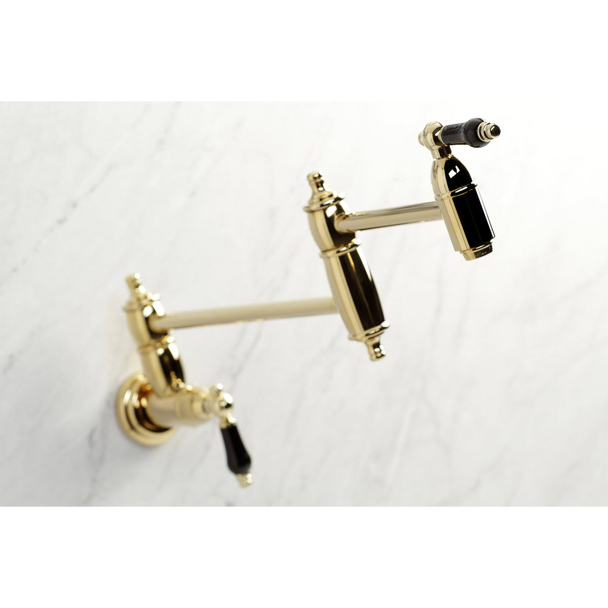 Brushed Nickel Wall Mount Pot Filler E12472