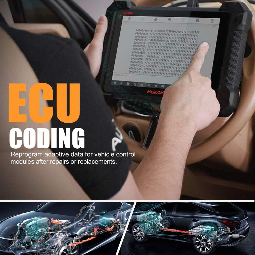 Automotive Scan Tool with Advanced ECU Coding M371
