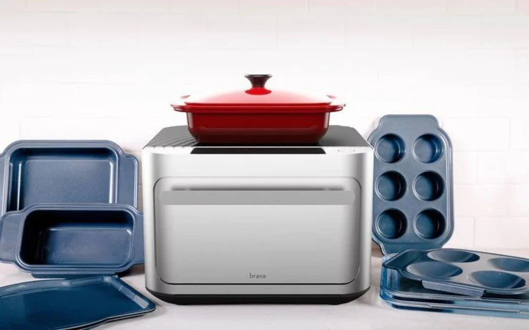 Silver 10-In-1 Touchscreen Countertop Smart Oven P6373