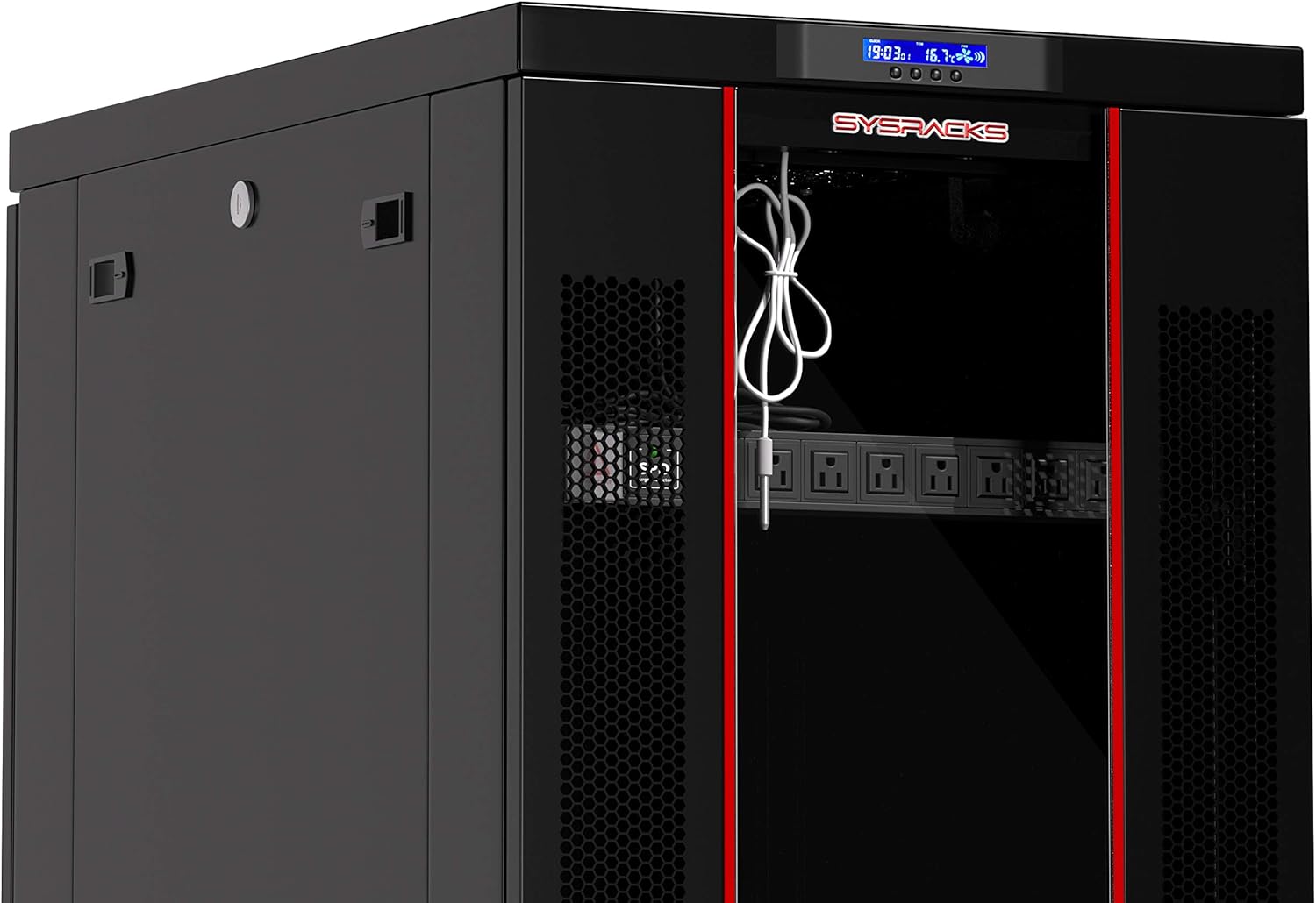22 U Free Standing Network Rack Cabinet U1170