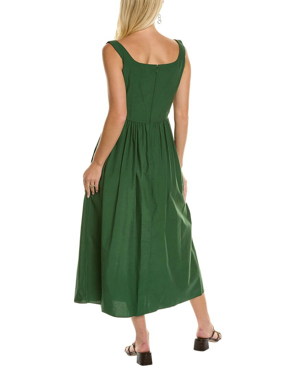 Green Midi Dress H4512