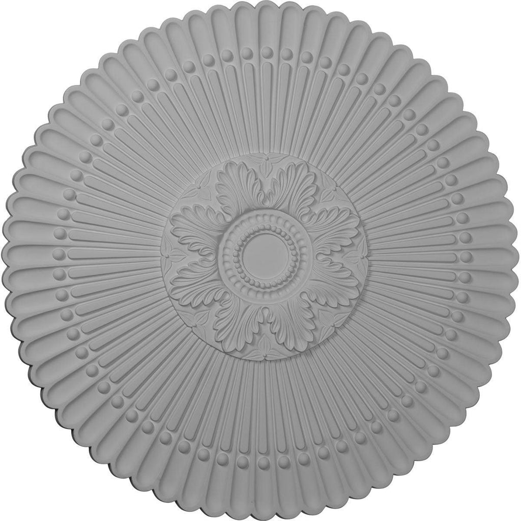 30x22OD x 1 1/4x22P Rubbed Bronze Ceiling Medallion K7355