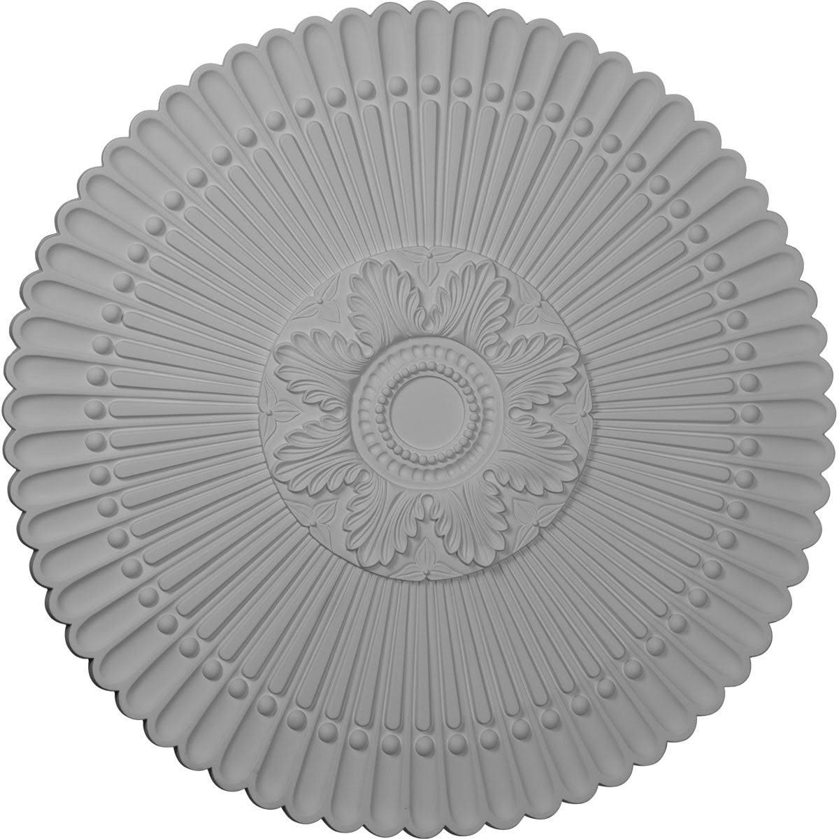30x22OD x 1 1/4x22P Rubbed Bronze Ceiling Medallion K7355