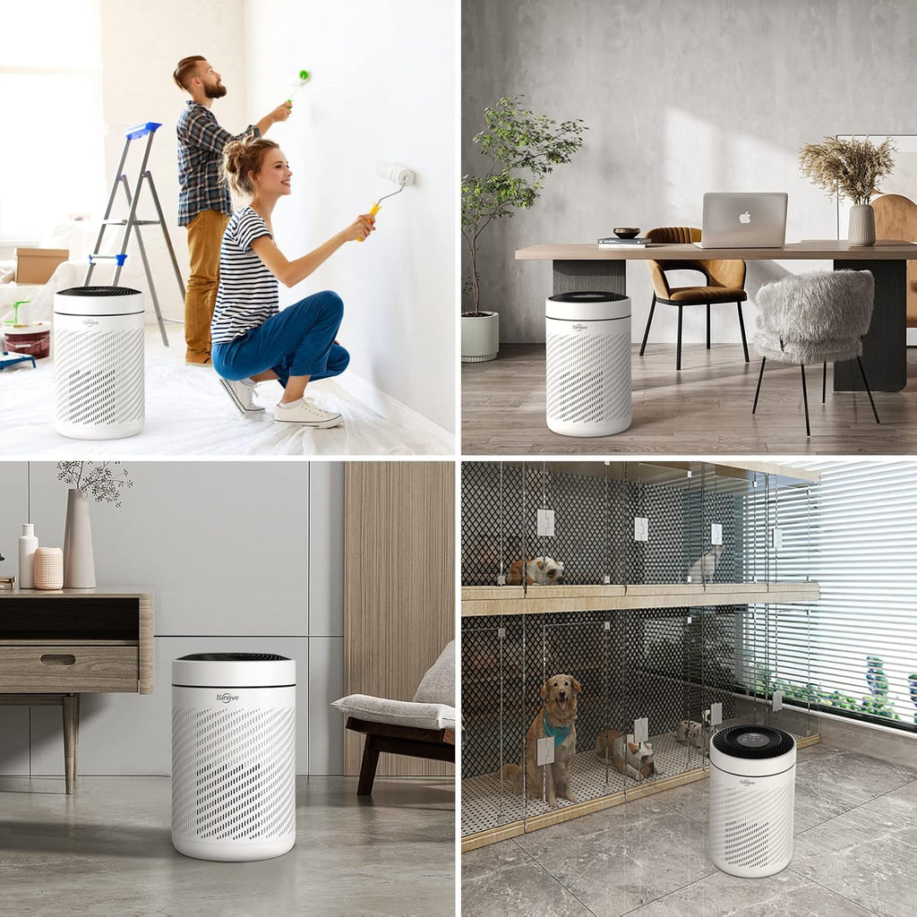 HEPA Air Purifier with PM2.5 Smart Sensor, H13 True HEPA, 22dB M7268