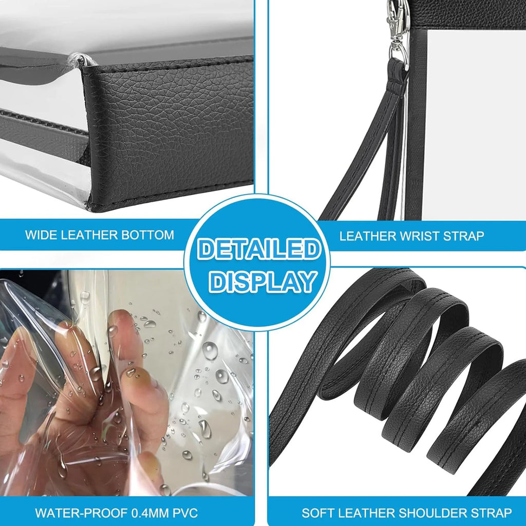 Clear PVC Crossbody Bag Y52484