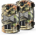 2 Pack 16MP 1080P Waterproof Trail Game Camera with Night Vision C53552
