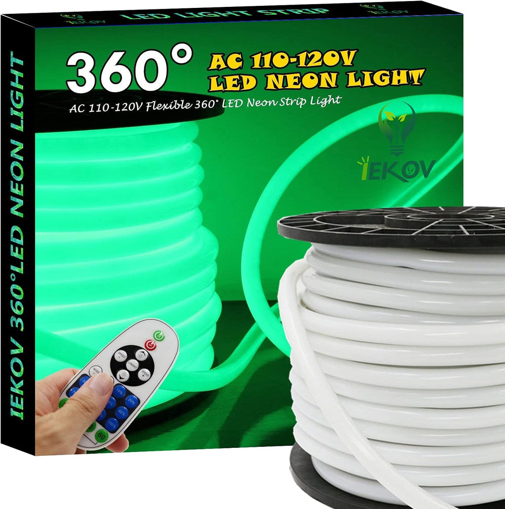 32.8ft Dimmable Waterproof Flexible LED Neon Rope Light G55844