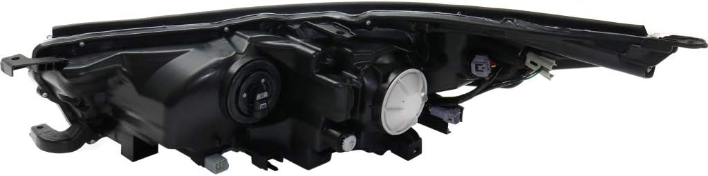 Driver Side Headlight with Chrome Accent V33467