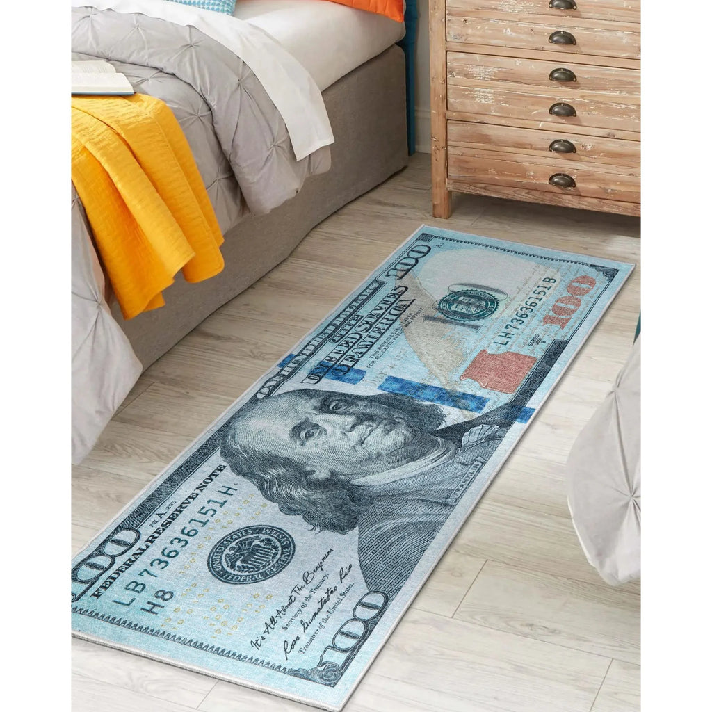 Money Rug Runner 3' x 7'3" B531