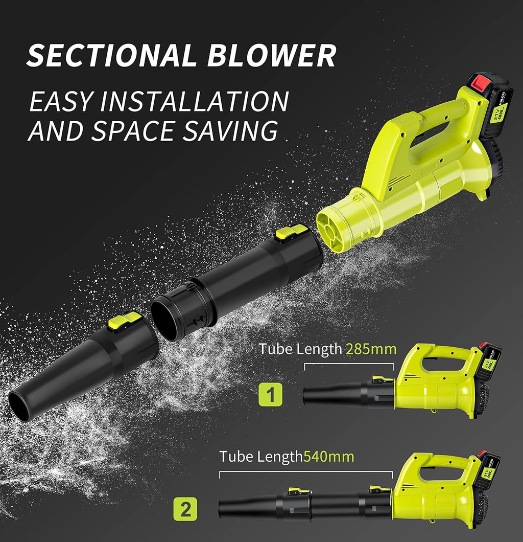 Cordless Handheld Leaf Blower with 20V 4.0Ah Battery, 130MPH N735