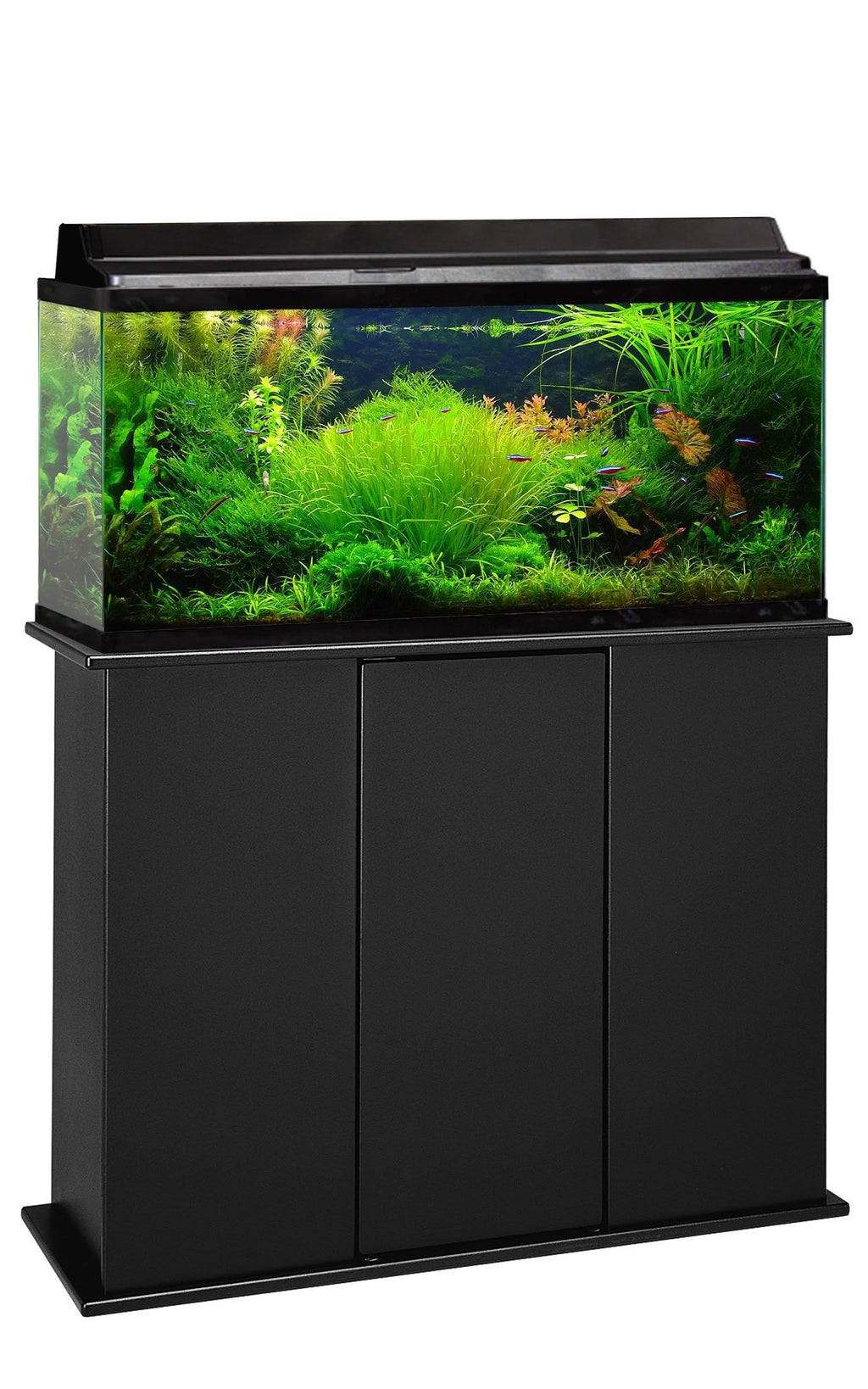 Black Upright Aquarium Stand I983
