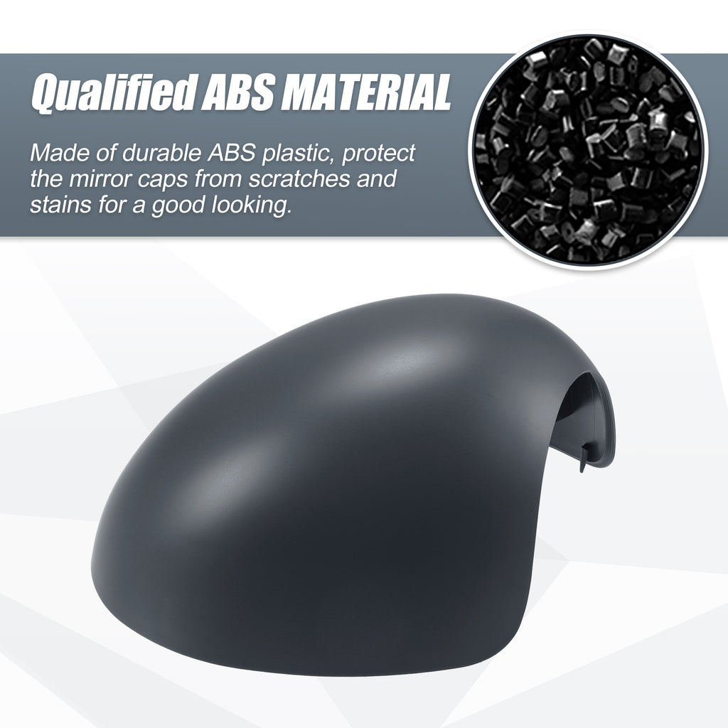 Gray Rear View Mirror Cover Cap for BMW Mini Clubman R55 Hatchback Cooper R56 M8600