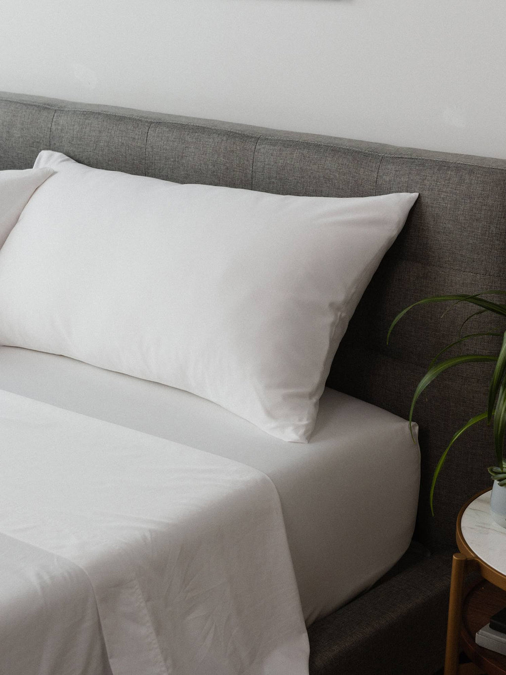 King 300 Thread Count Percale Solid Sheet Set White D618